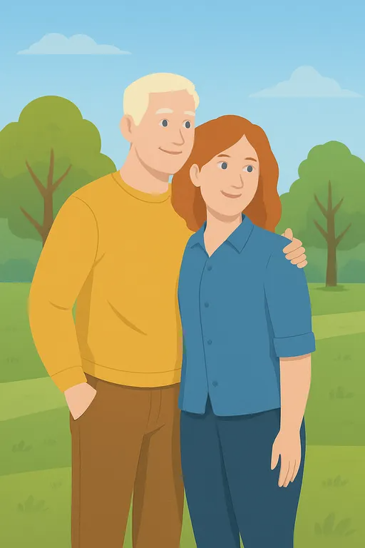 A couple learning about unclaimed funds recovery