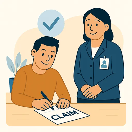Signing the paperwork